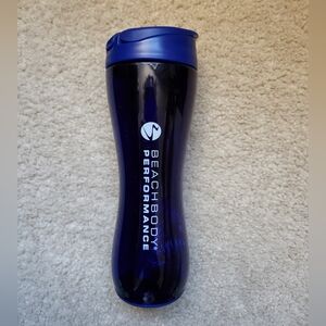New Beachbody Performance (Bodi) Blue Shaker Tumbler 20oz